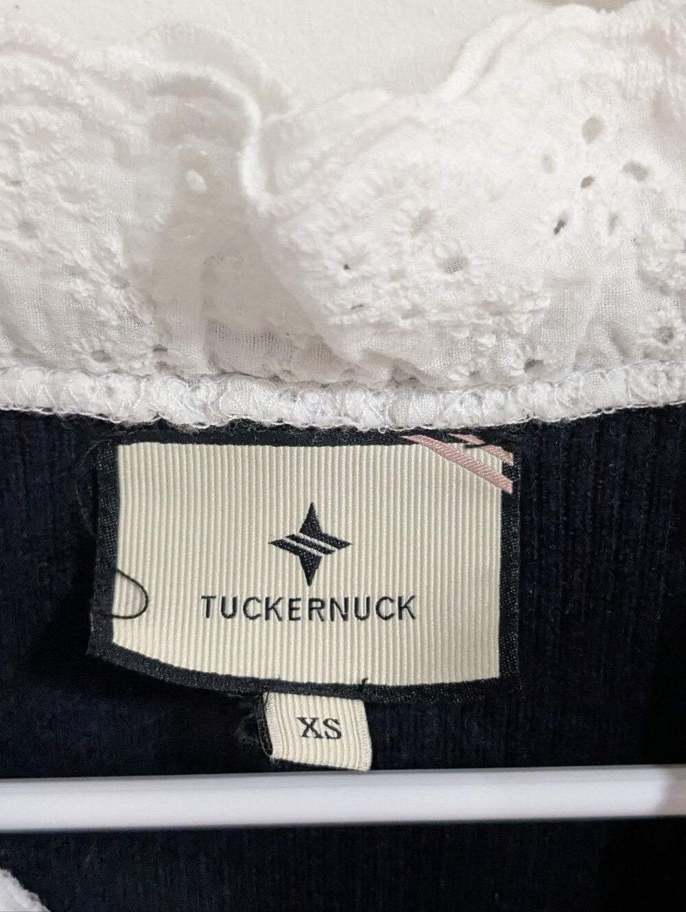 Tuckernuck Rosemary Eyelet Trim Sweater - Picture 5 of 7